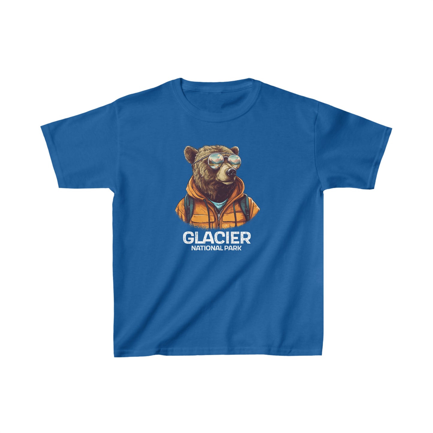 Glacier National Park Child T-Shirt - Cool Grizzly Bear