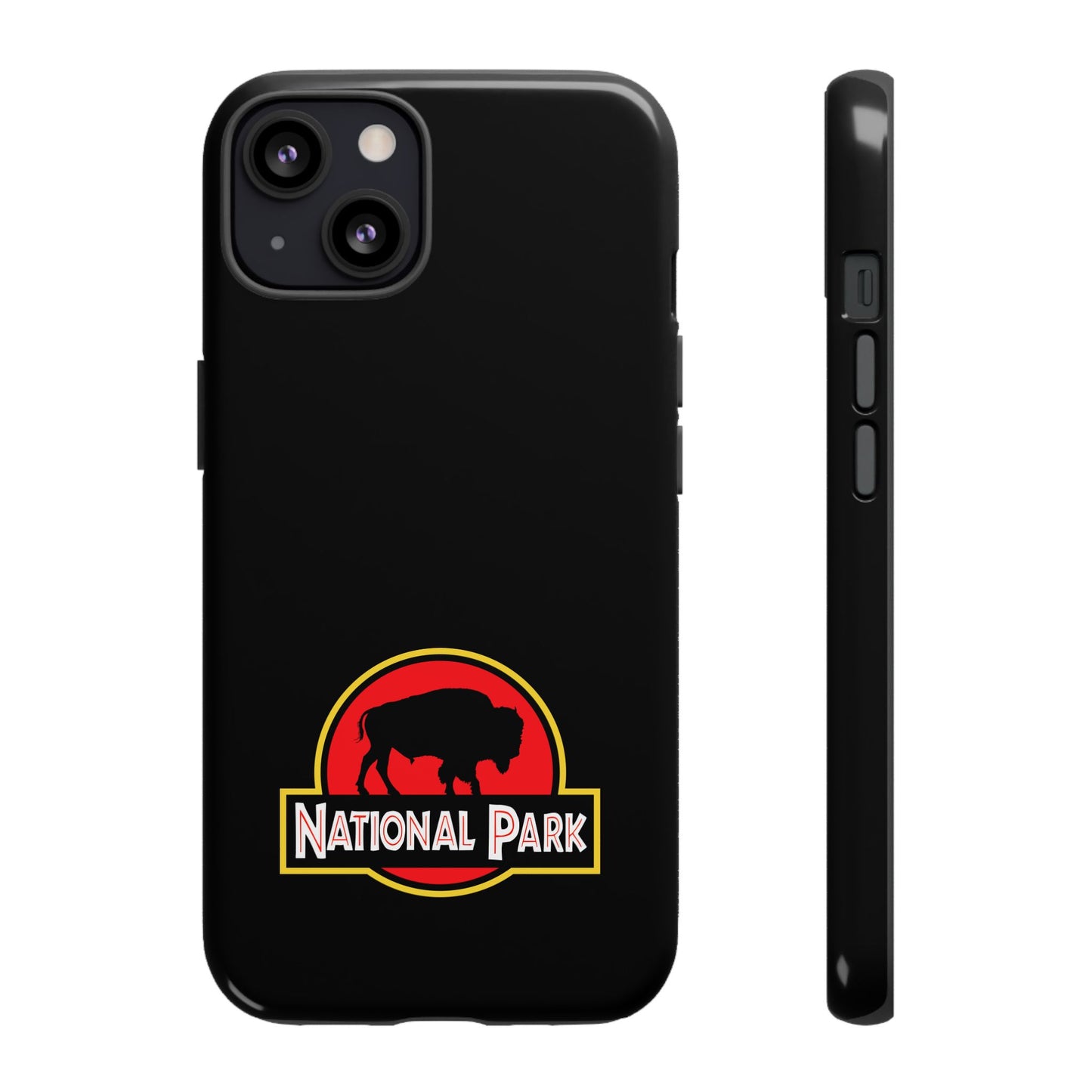 Bison National Park Phone Case - Parody Logo