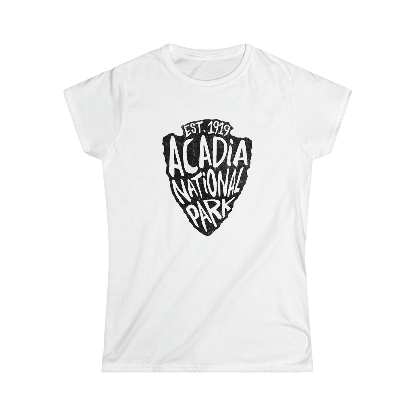 Acadia National Park Women's T-Shirt - Arrowhead Design