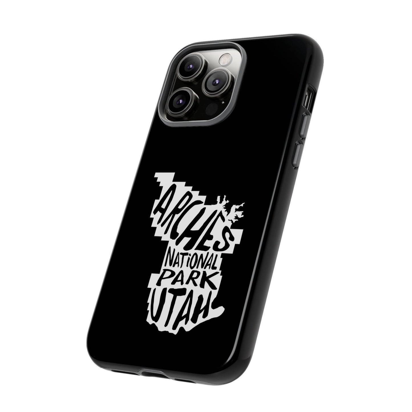 Arches National Park iPhone Case - Map Design