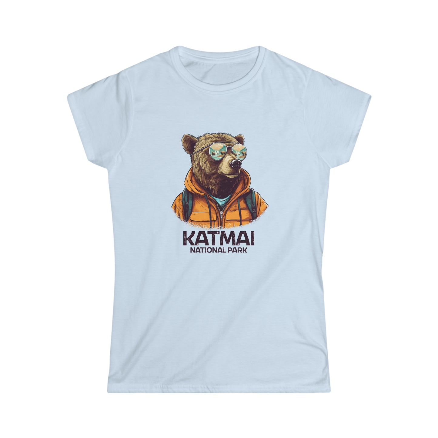 Katmai National Park Women's T-Shirt - Cool Grizzly Bear