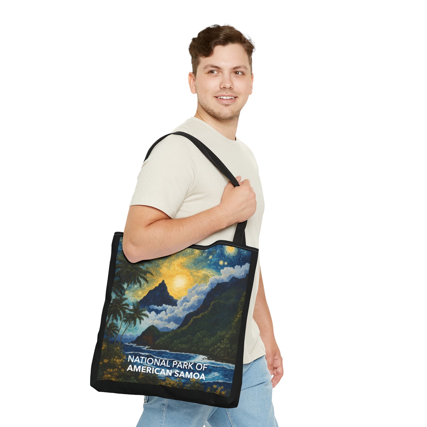 National Park of American Samoa Tote Bag - The Starry Night
