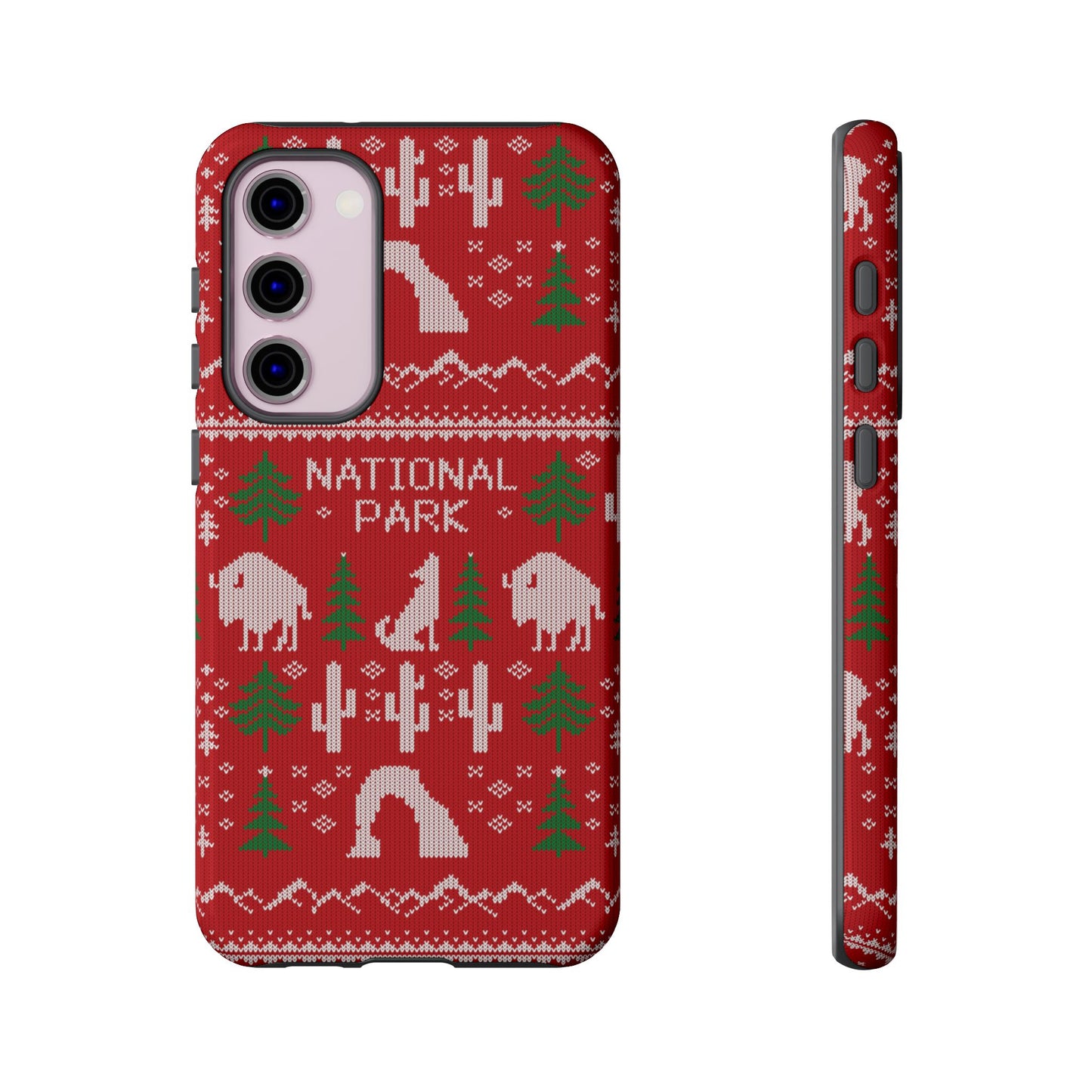 National Park Phone Case - Fair Isle Pattern