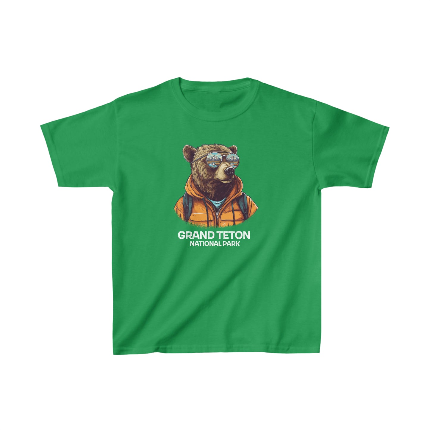 Grand Teton National Park Child T-Shirt - Cool Grizzly Bear