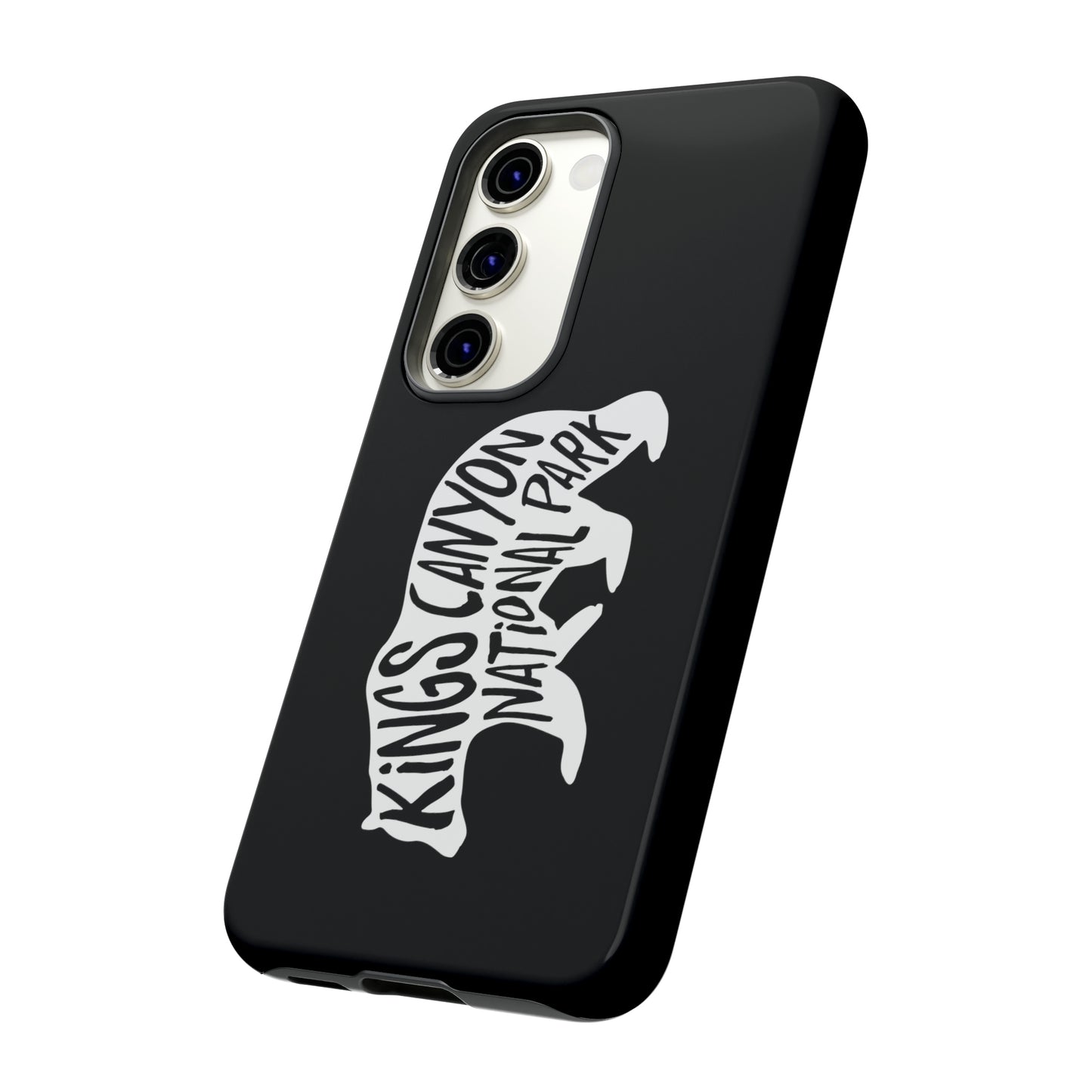 Kings Canyon National Park Phone Case - Black Bear Design