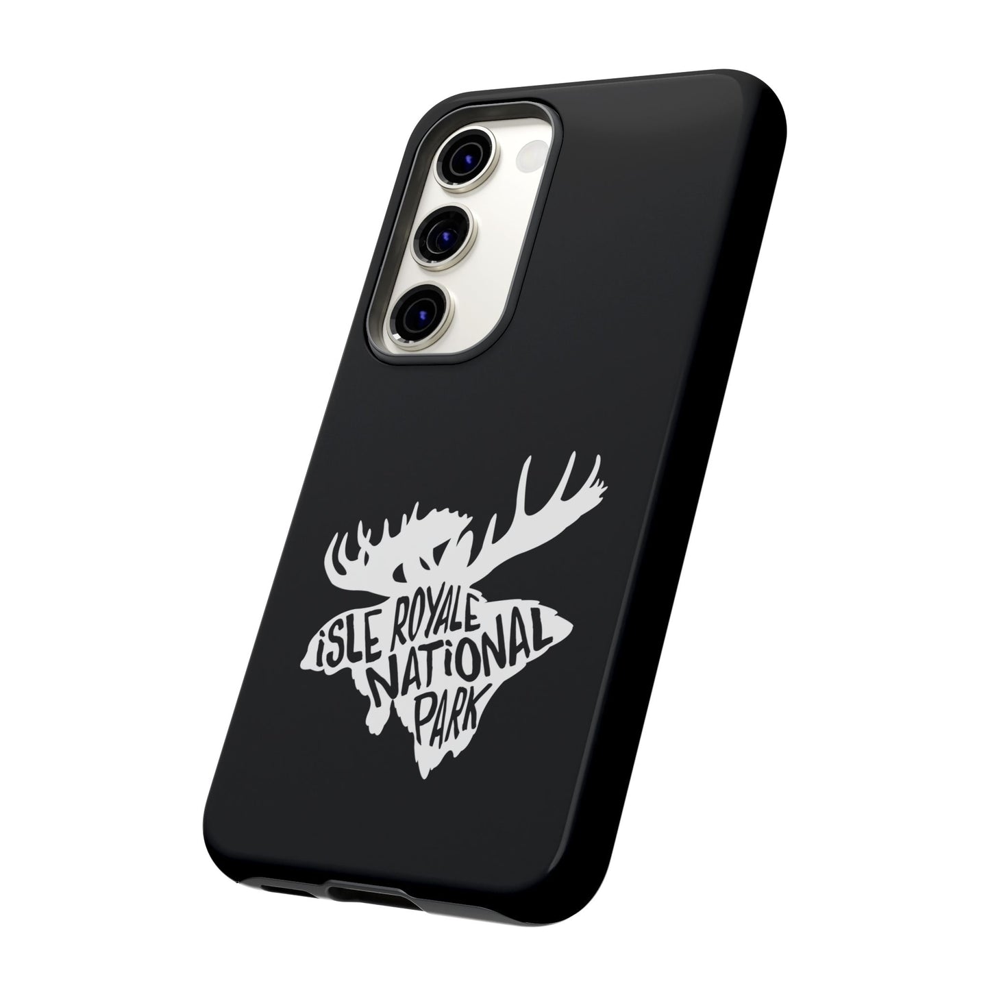 Isle Royale National Park Phone Case - Moose Design
