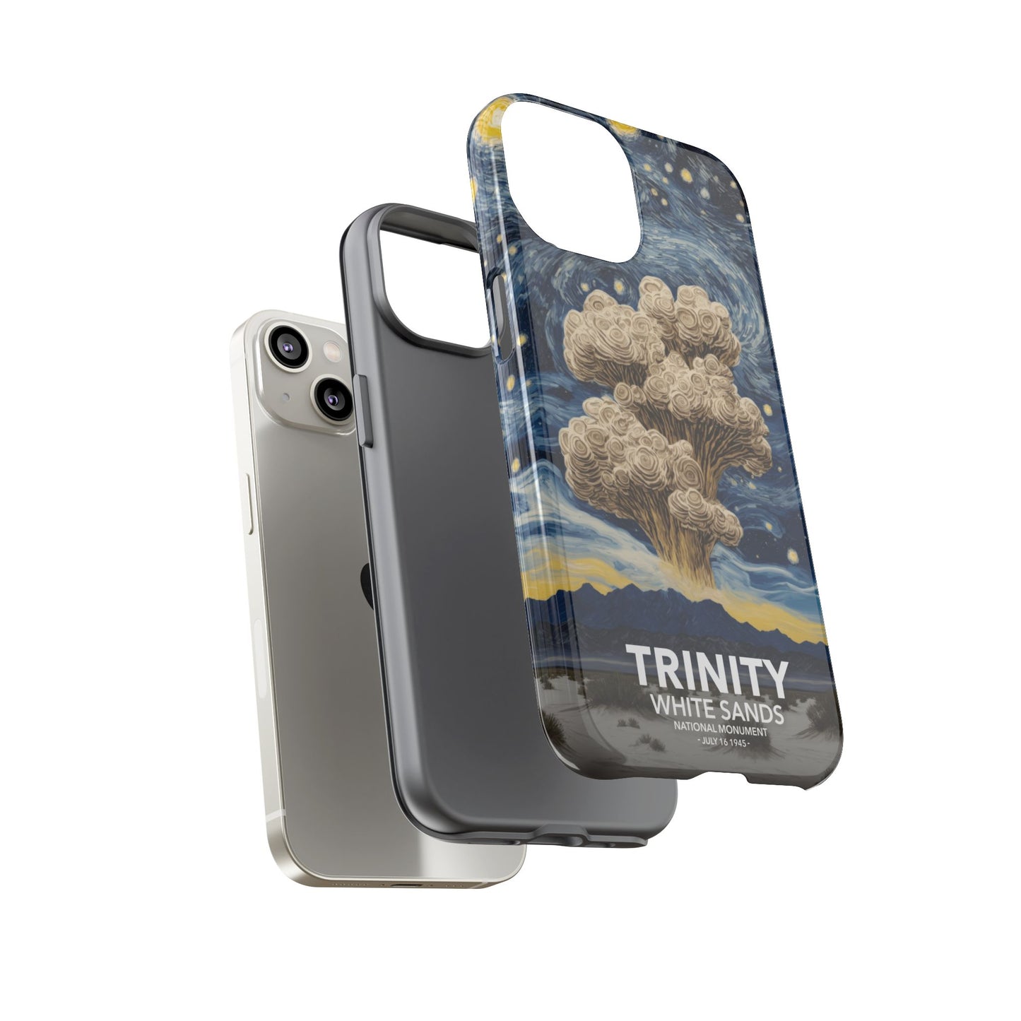 White Sands National Park Phone Case - Starry Night Trinity Test