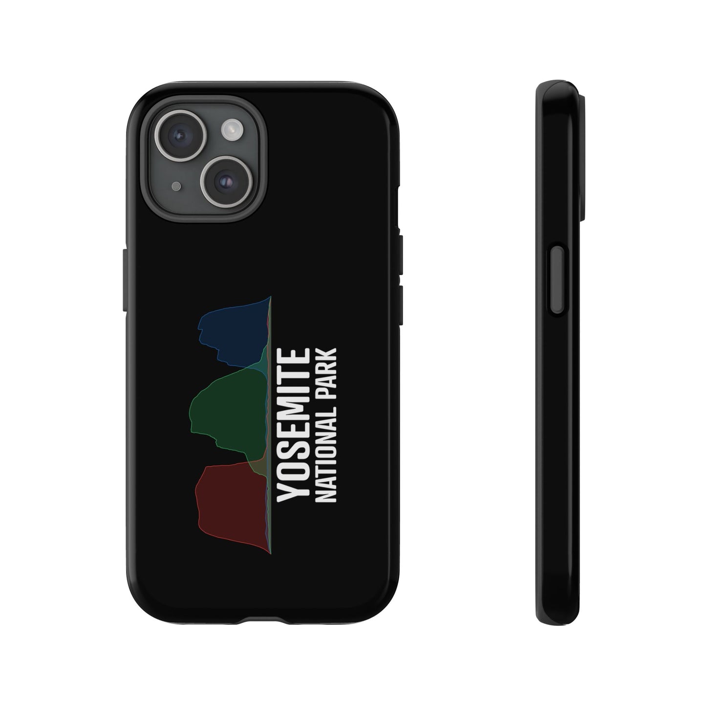 Yosemite National Park Phone Case - Histogram Design