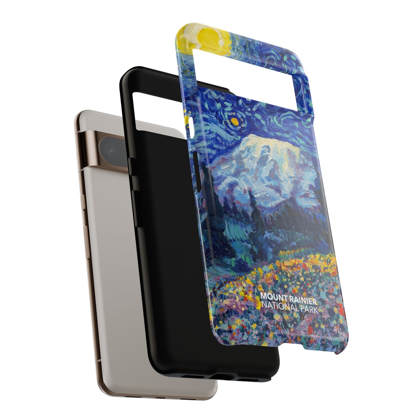 Mount Rainier National Park Phone Case - Starry Night