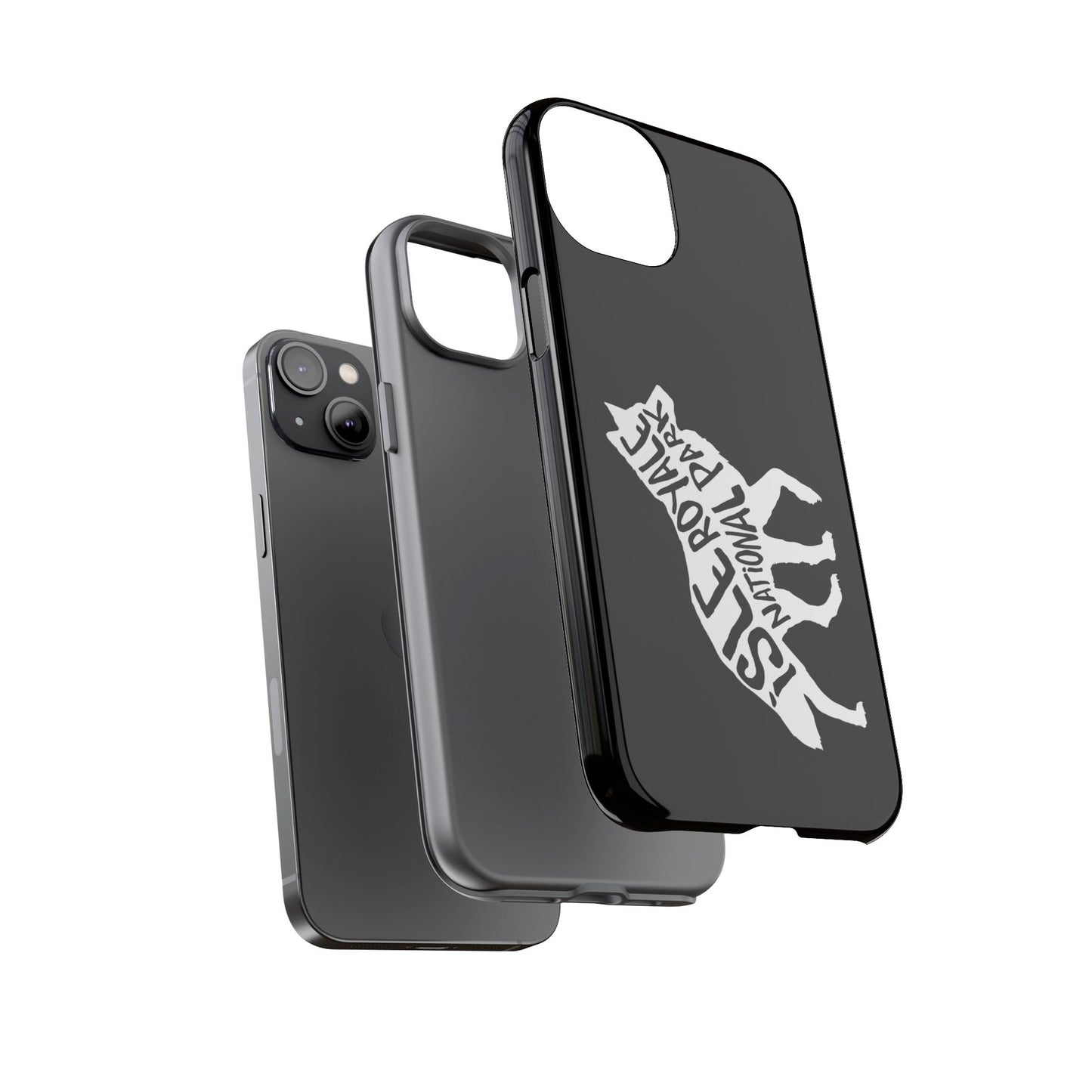 Isle Royale National Park Phone Case - Wolf Design