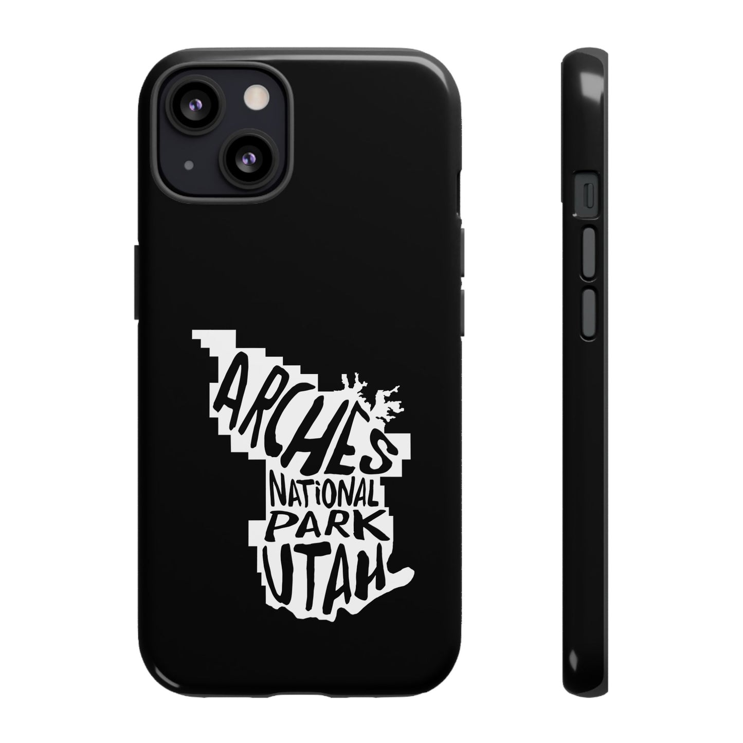 Arches National Park iPhone Case - Map Design