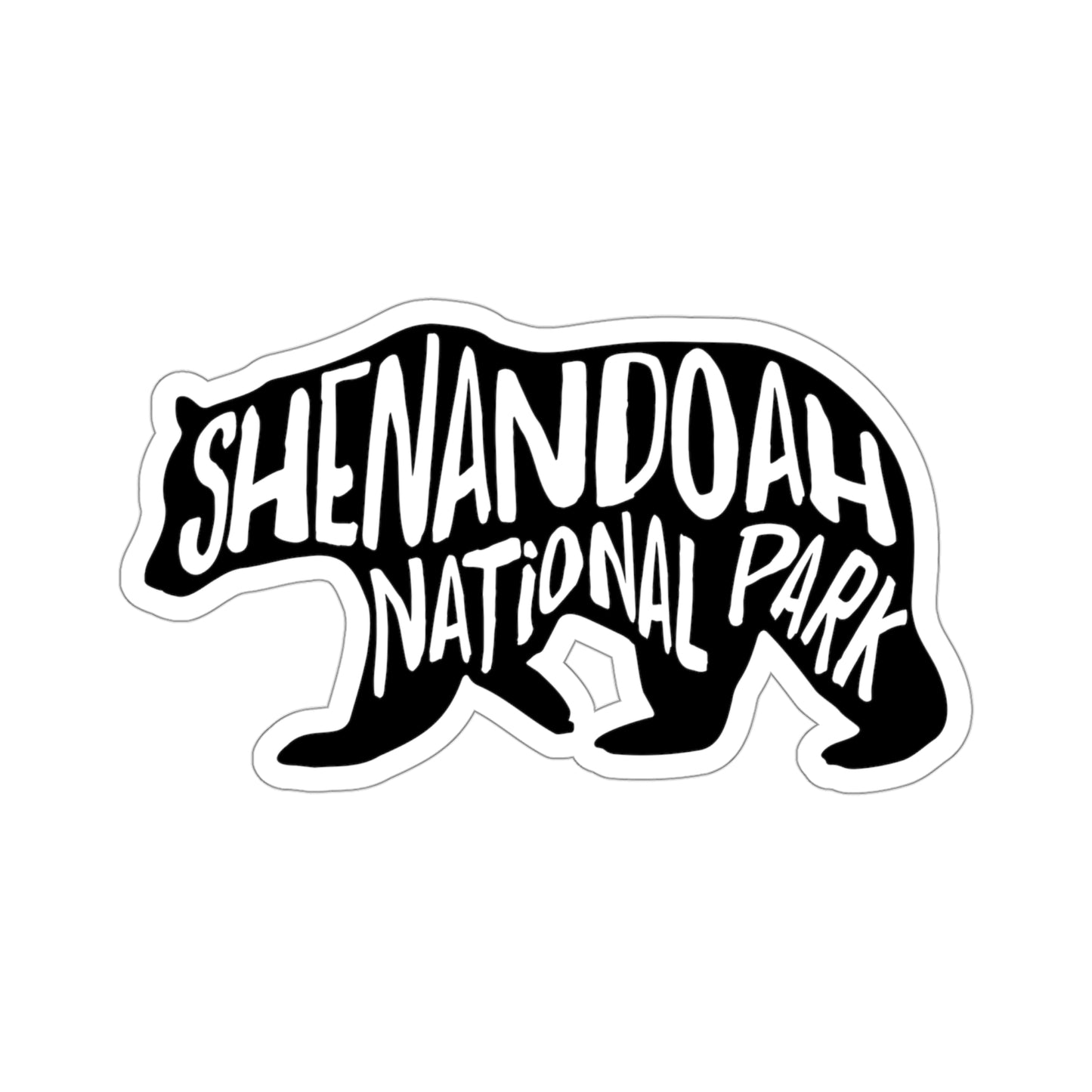 Shenandoah National Park Sticker - Black Bear