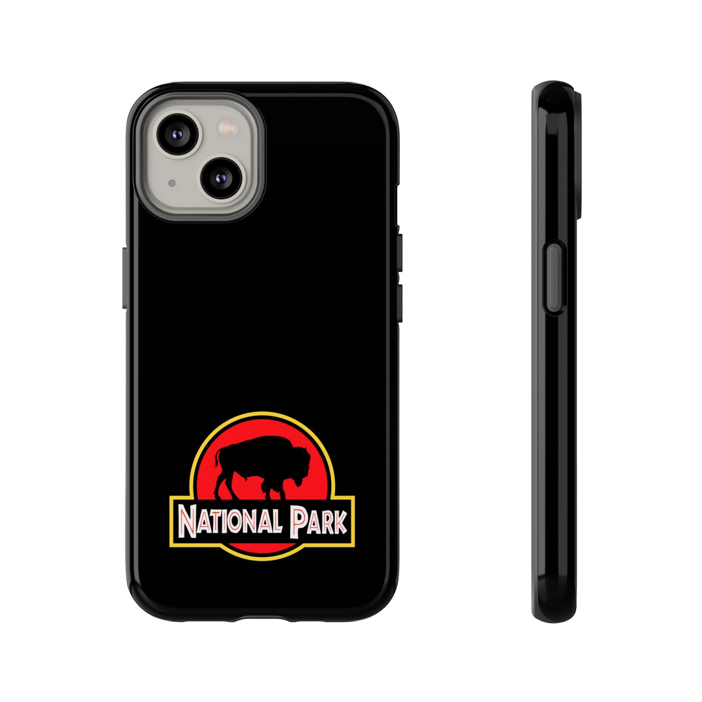 Bison National Park Phone Case - Parody Logo