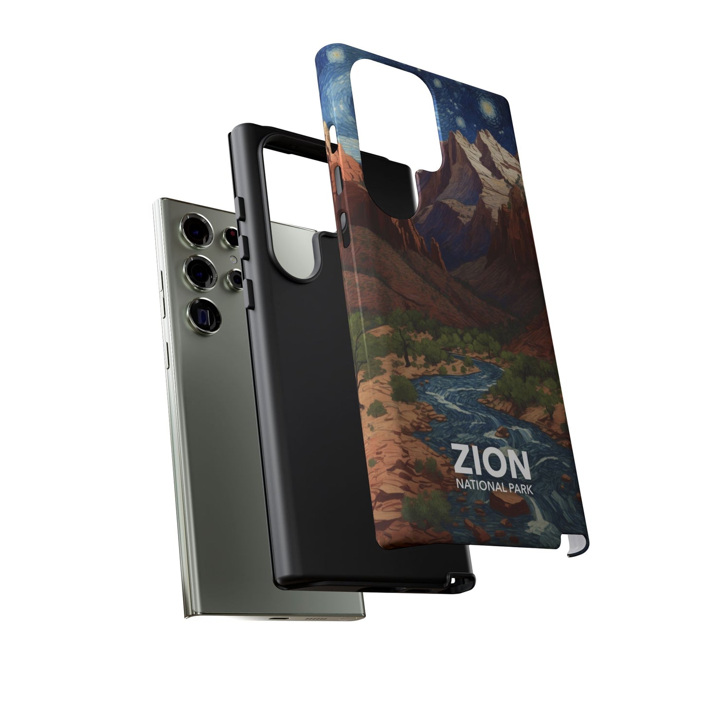 Zion National Park Phone Case - Starry Night