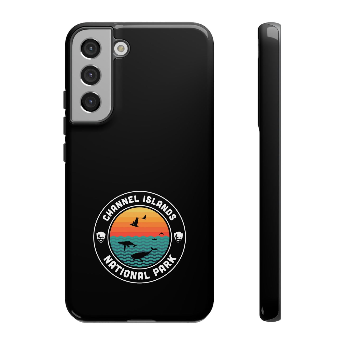 Channel Islands National Park Phone Case - Round Emblem Design