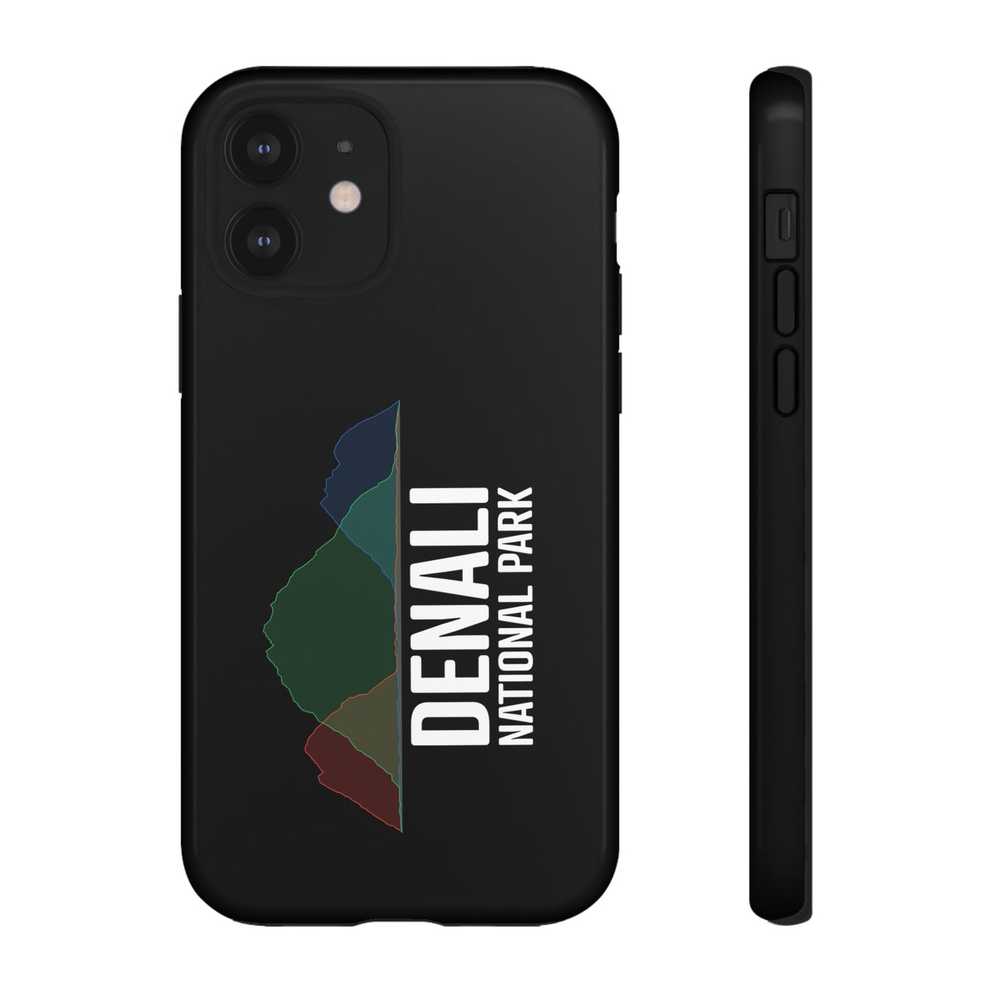 Denali National Park Phone Case - Histogram Design