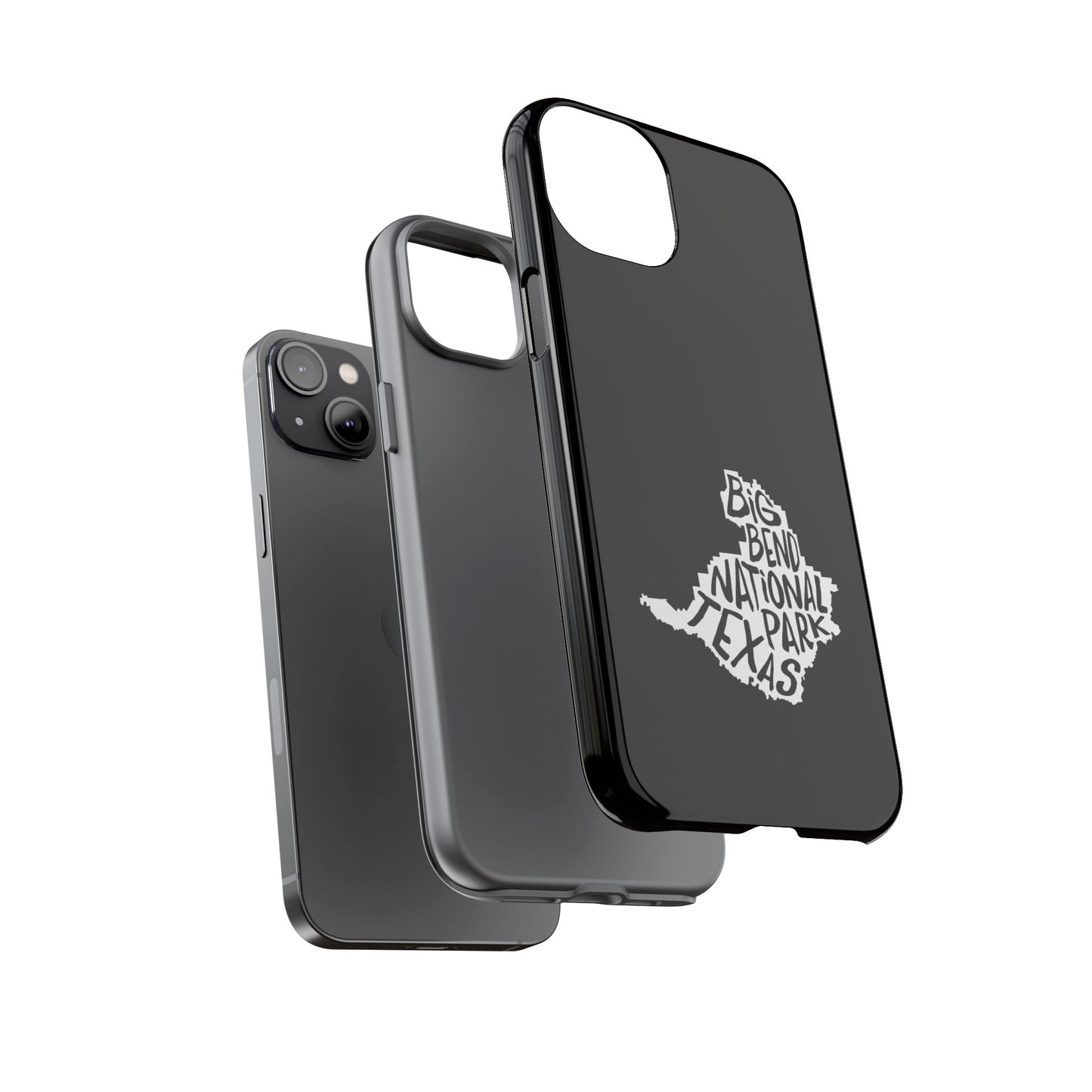 Big Bend National Park Phone Case - Map Design