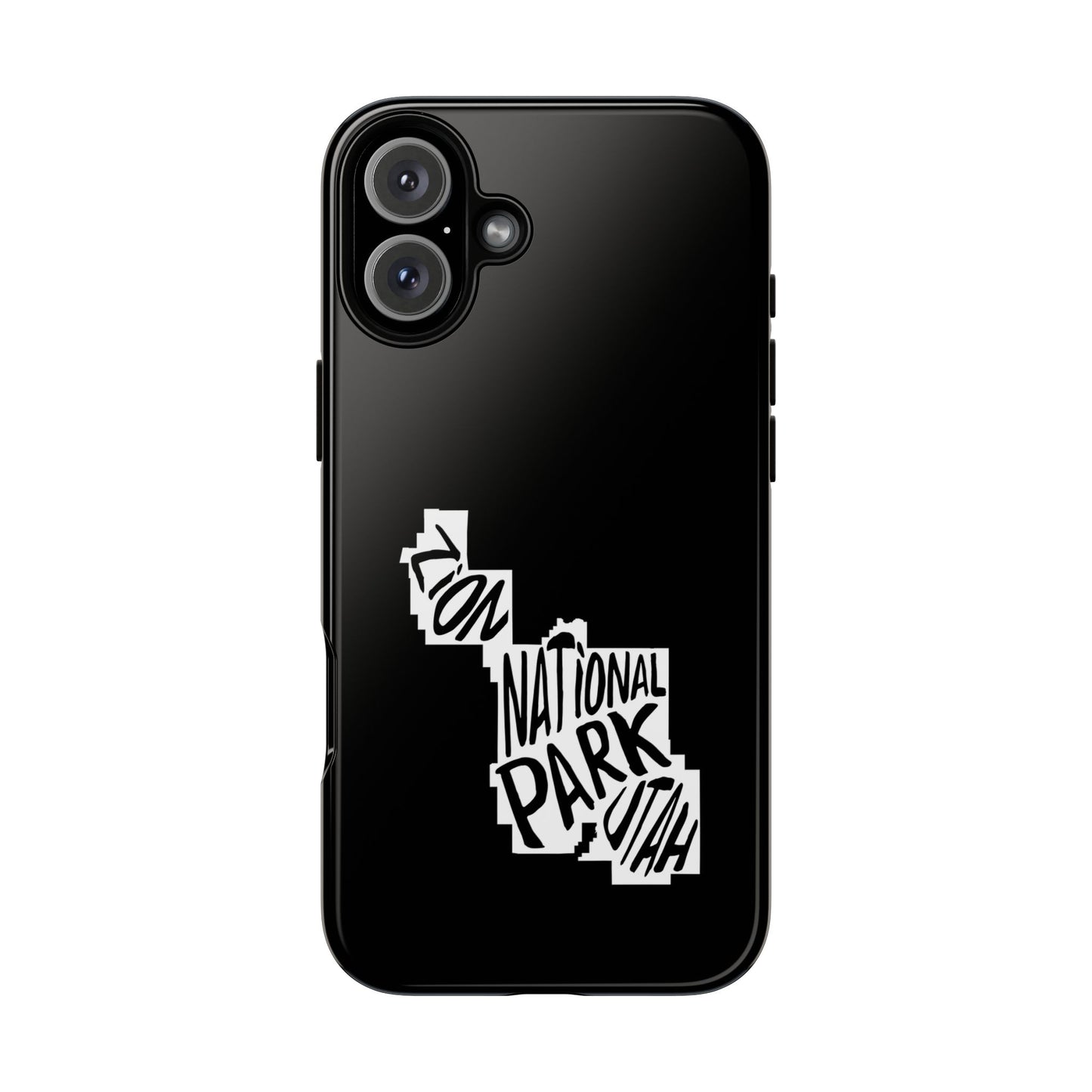 Zion National Park Phone Case - Map Design