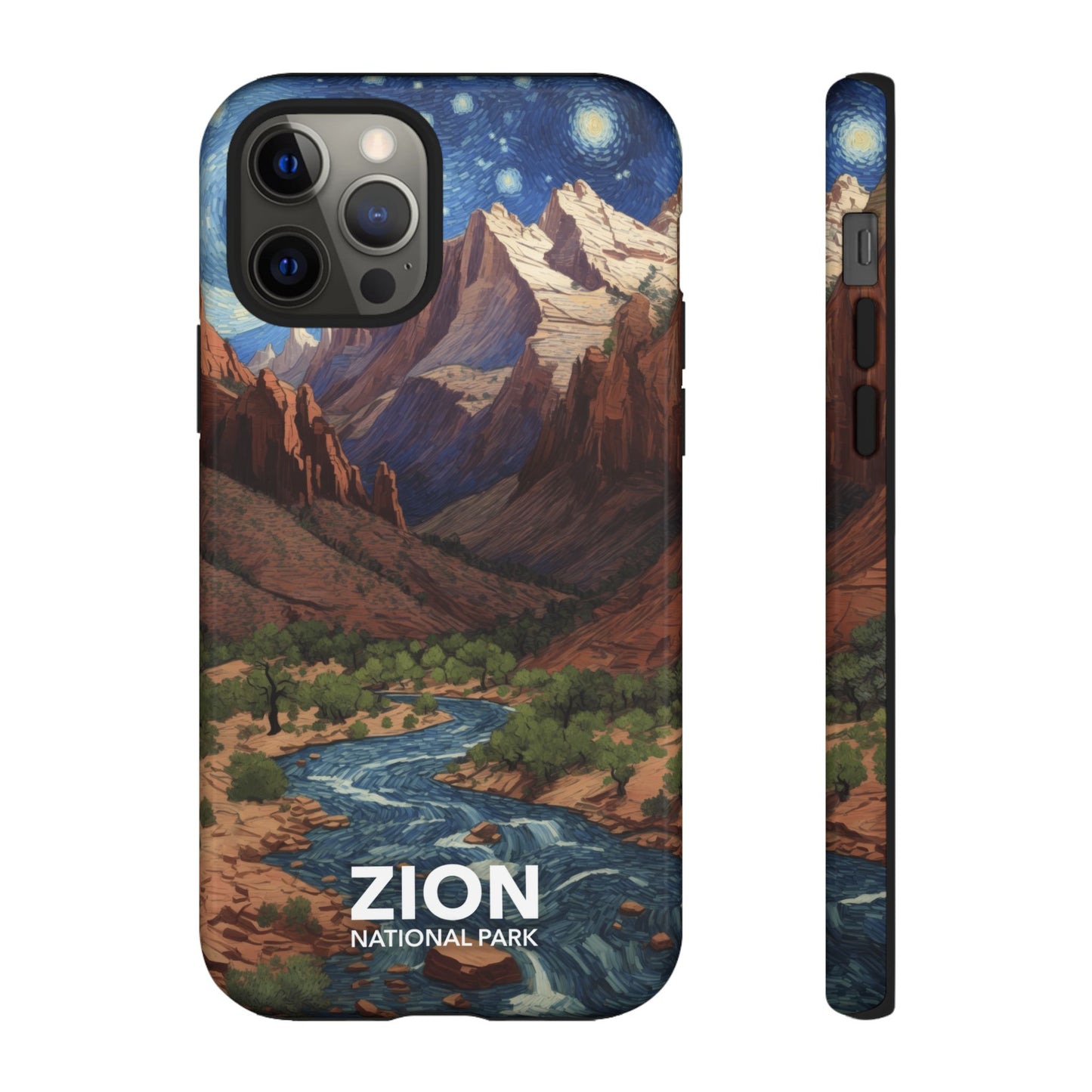 Zion National Park Phone Case - Starry Night