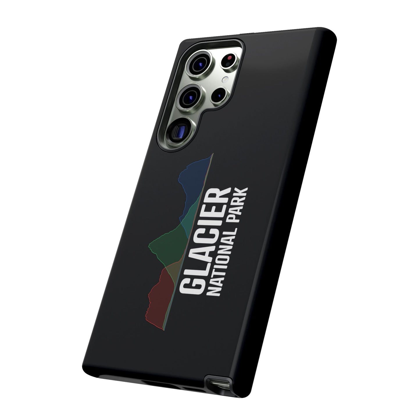 Glacier National Park Phone Case - Histogram Design