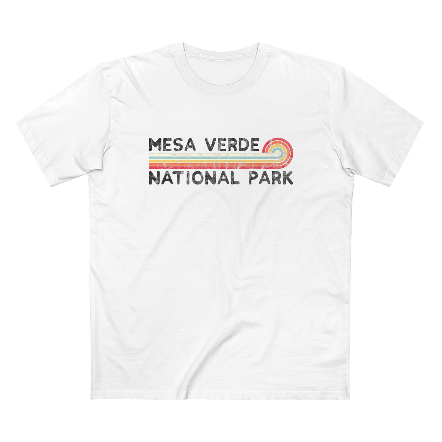 Mesa Verde National Park T-Shirt - Vintage Stretched Sunrise