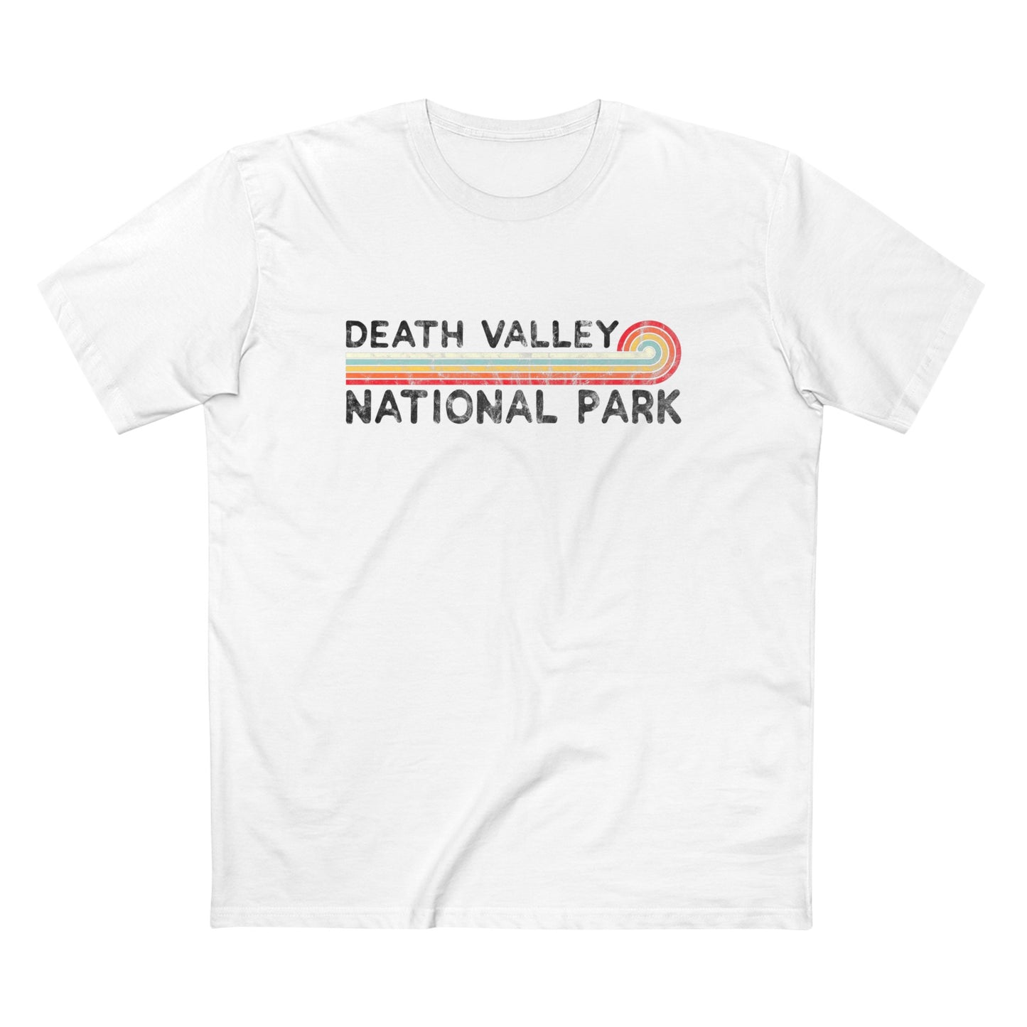 Death Valley National Park T-Shirt - Vintage Stretched Sunrise