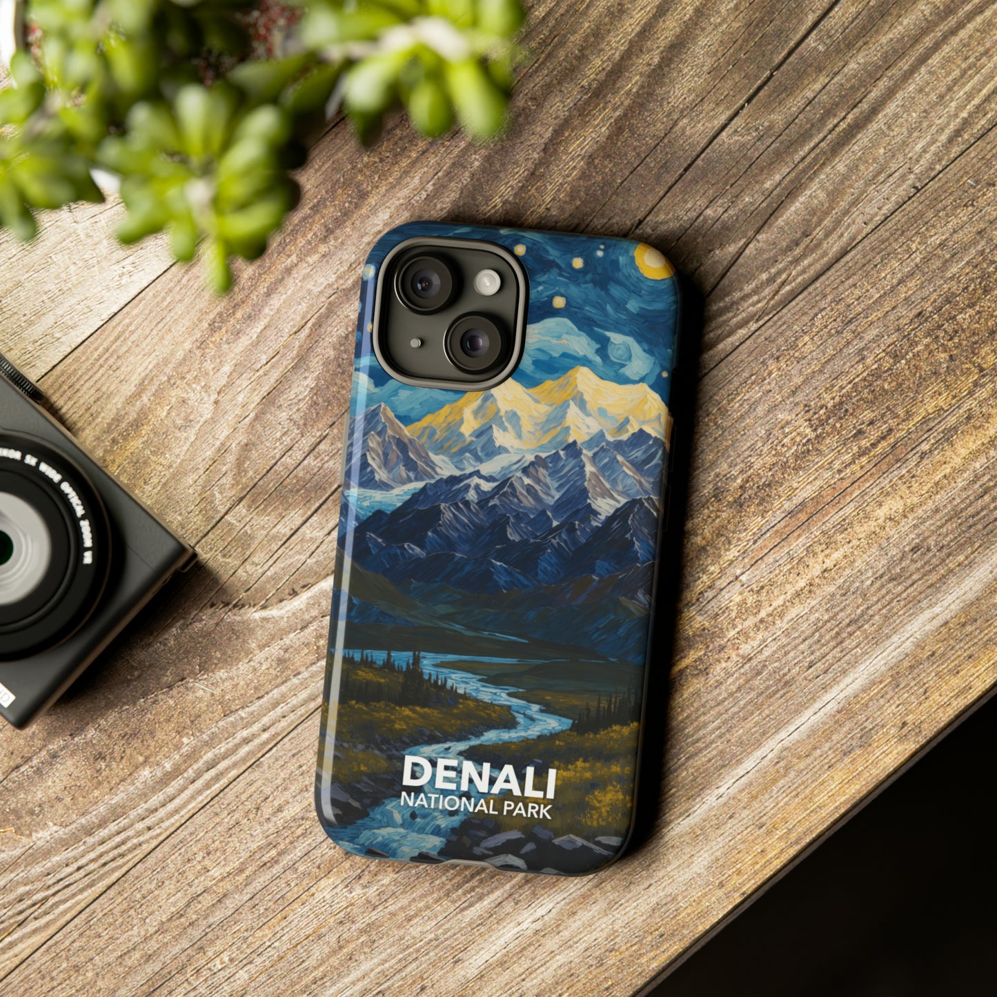 Denali National Park Phone Case - Starry Night