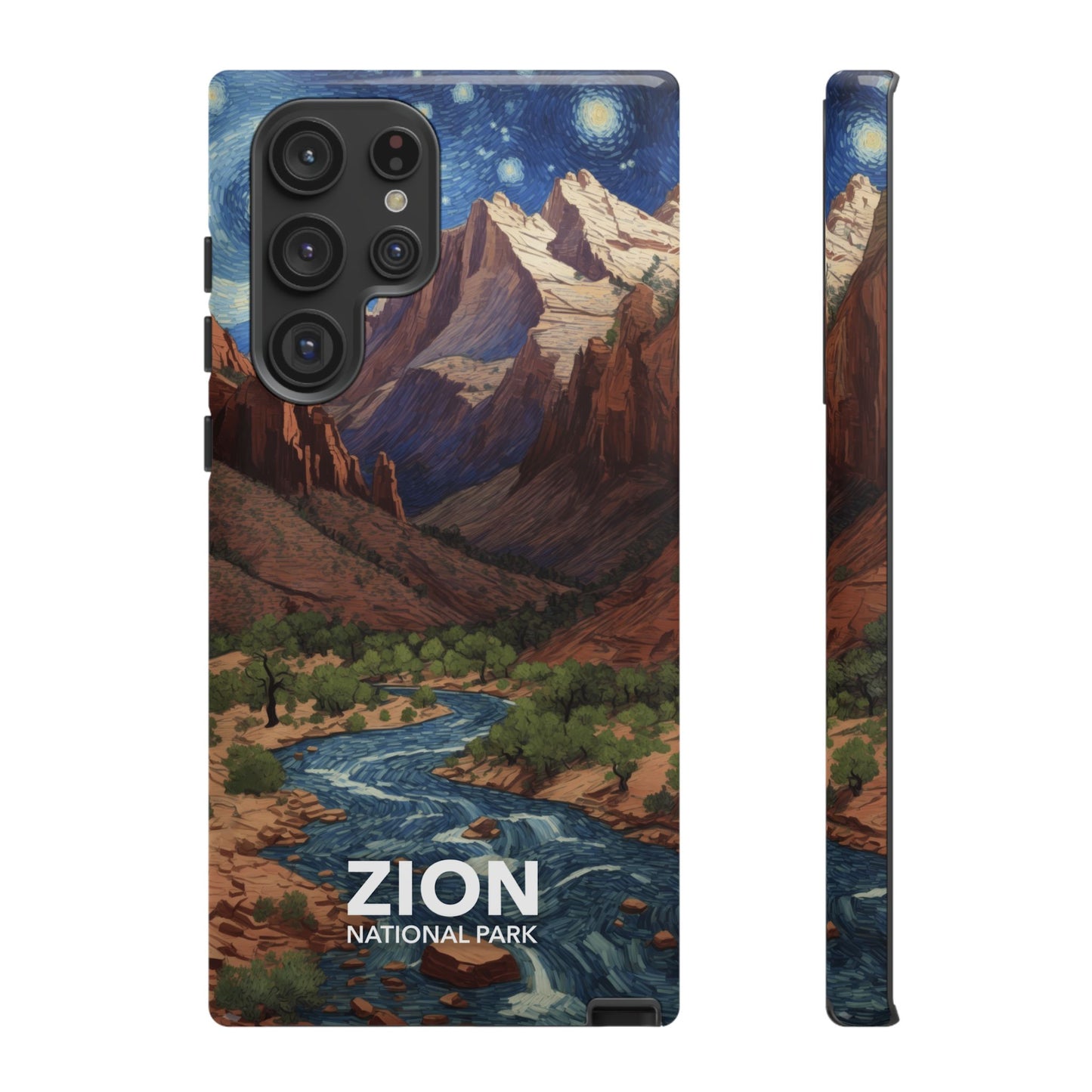 Zion National Park Phone Case - Starry Night
