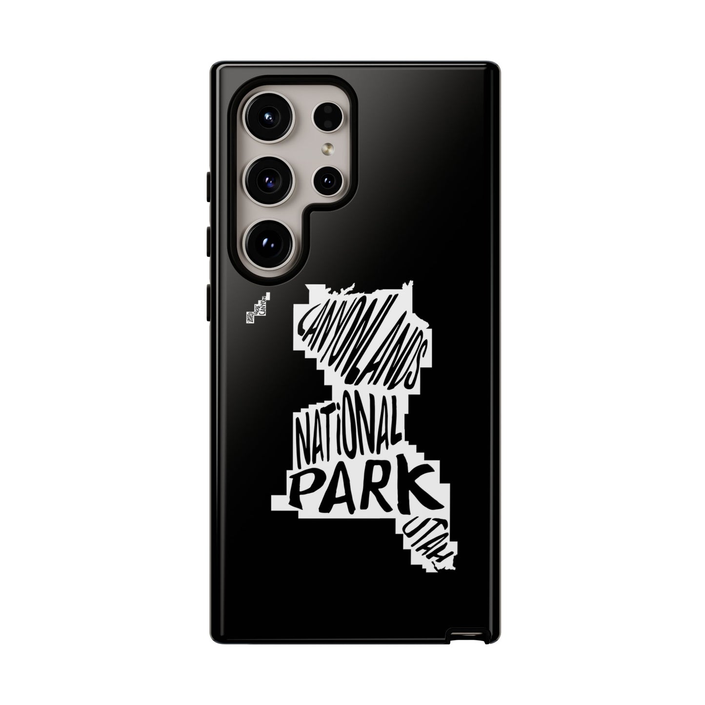 Canyonlands National Park Phone Case - Map Design