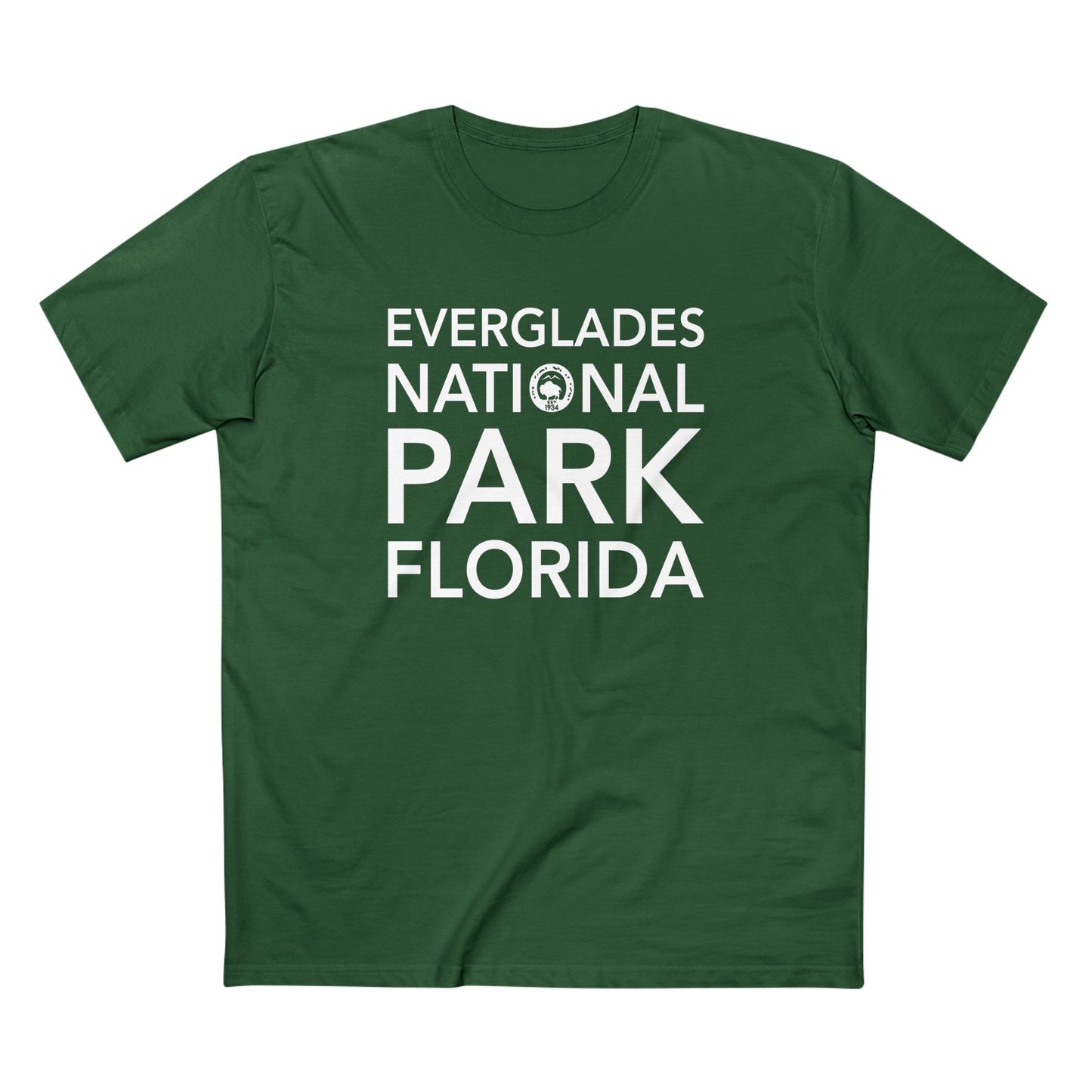 Everglades National Park T-Shirt Block Text