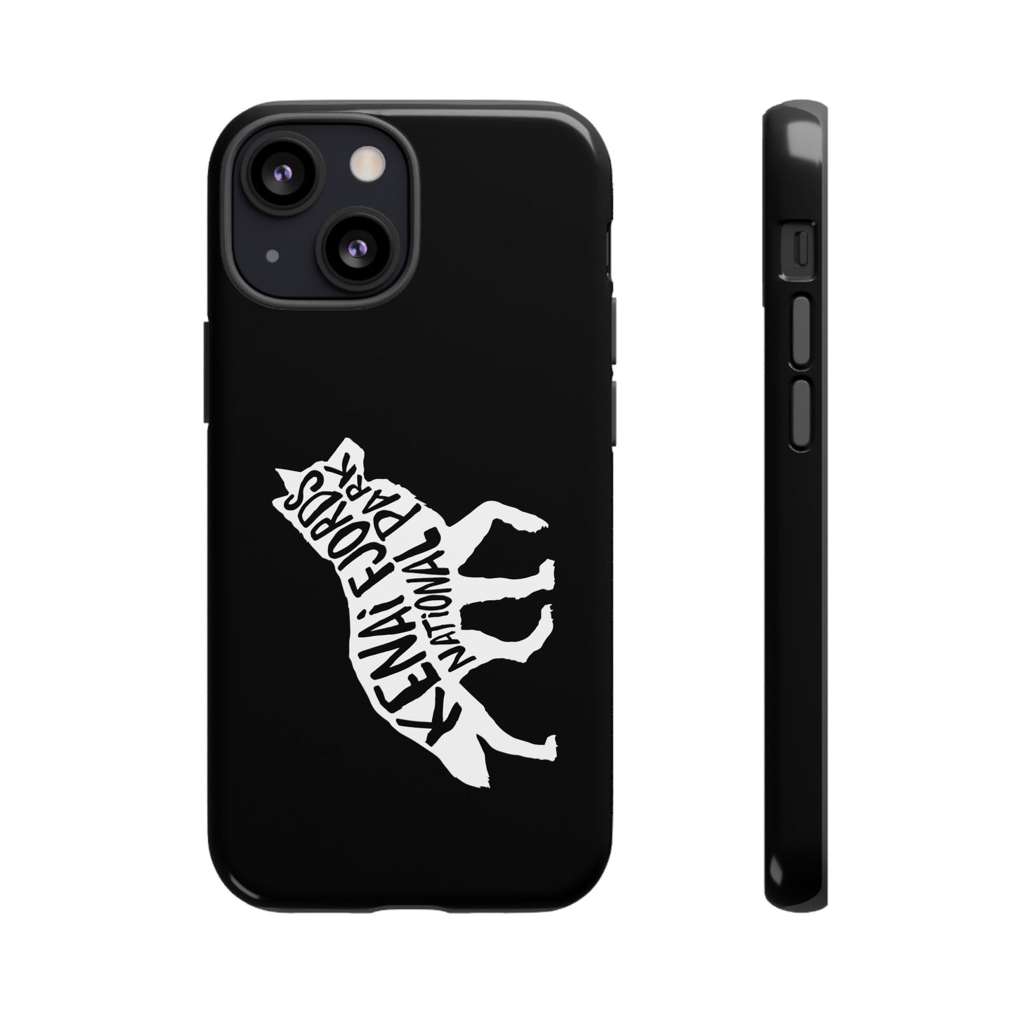 Kenai Fjords National Park Phone Case - Wolf Design