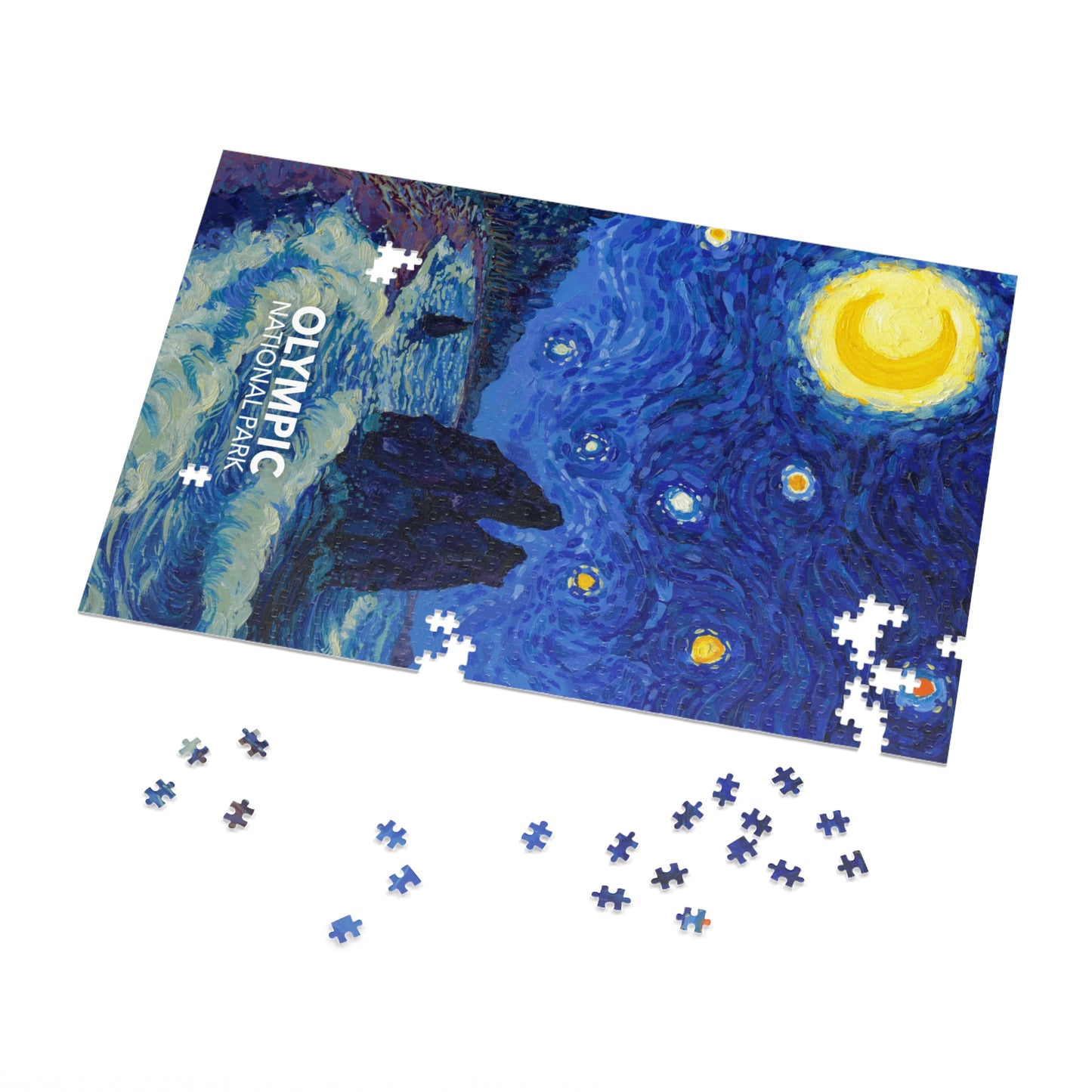 Olympic National Park Jigsaw Puzzle - The Starry Night