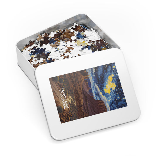Canyonlands National Park Jigsaw Puzzle - The Starry Night
