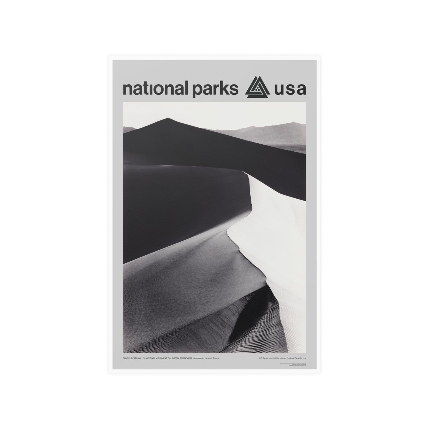Death Valley National Park Poster - Ansel Adams