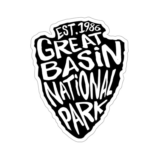 Great Basin National Park Sticker - Arrow Head Design