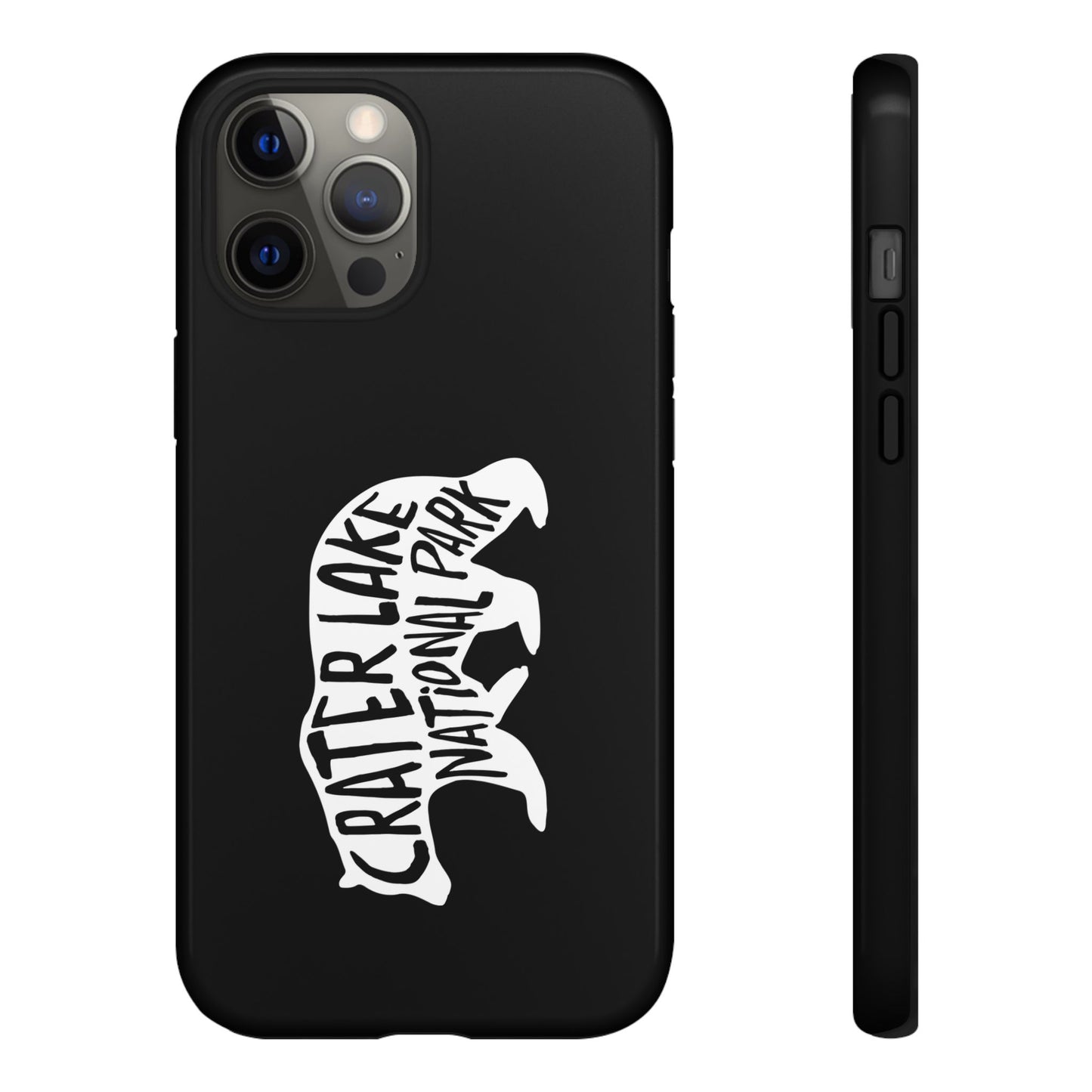 Crater Lake National Park Phone Case - Black Bear Design