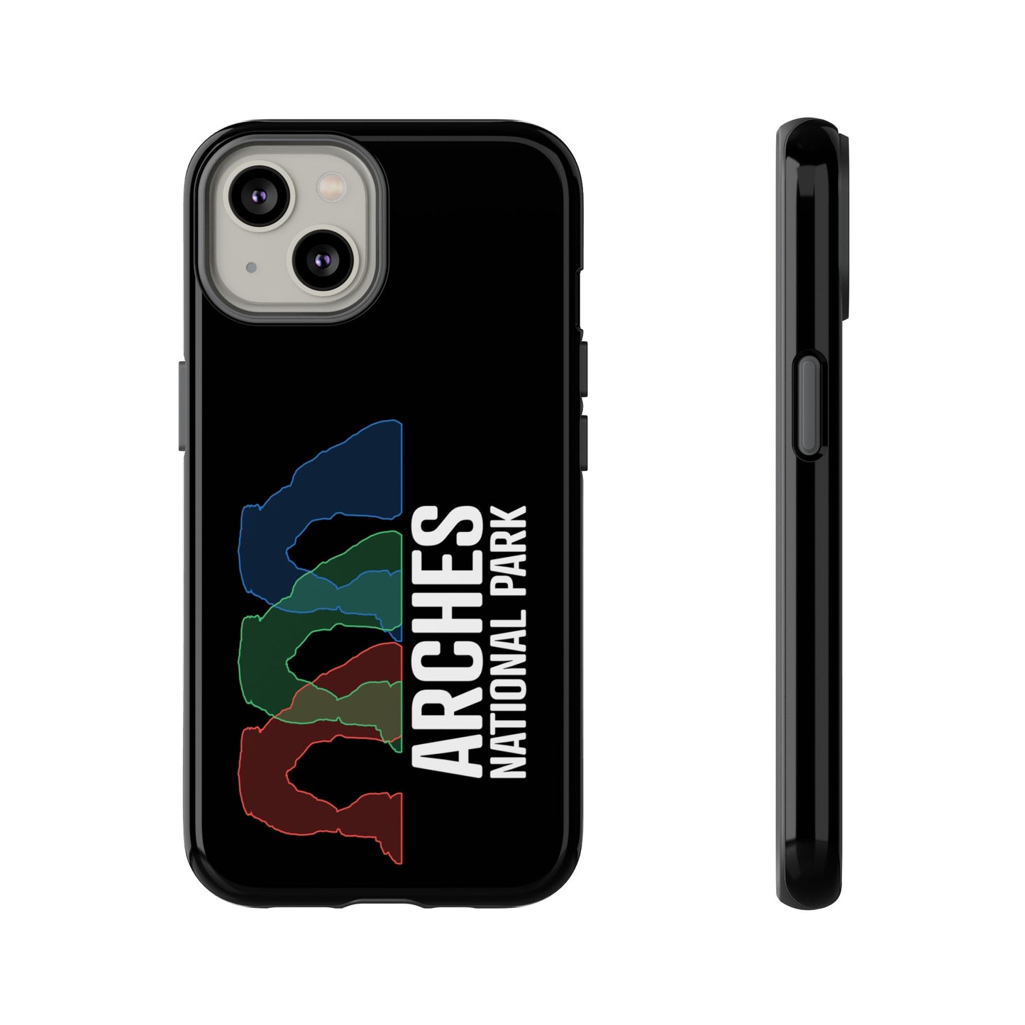 Arches National Park Phone Case - Delicate Arch Histogram Design