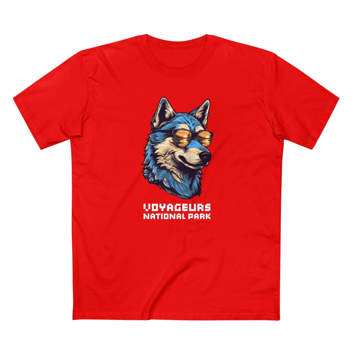 Voyageurs National Park T-Shirt - Smooth Wolf