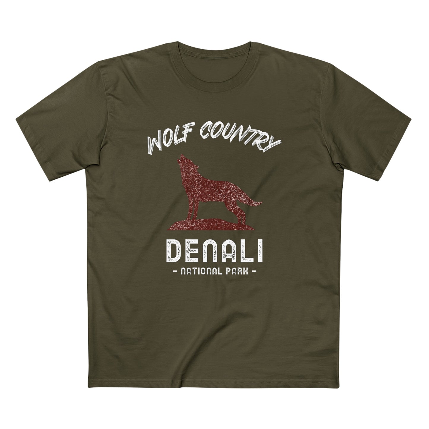Denali National Park T-Shirt - Wolf Country