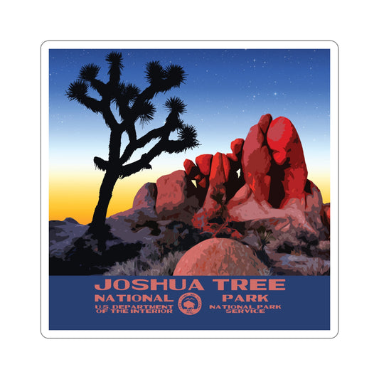 Joshua Tree National Park Sticker - Skull Rock