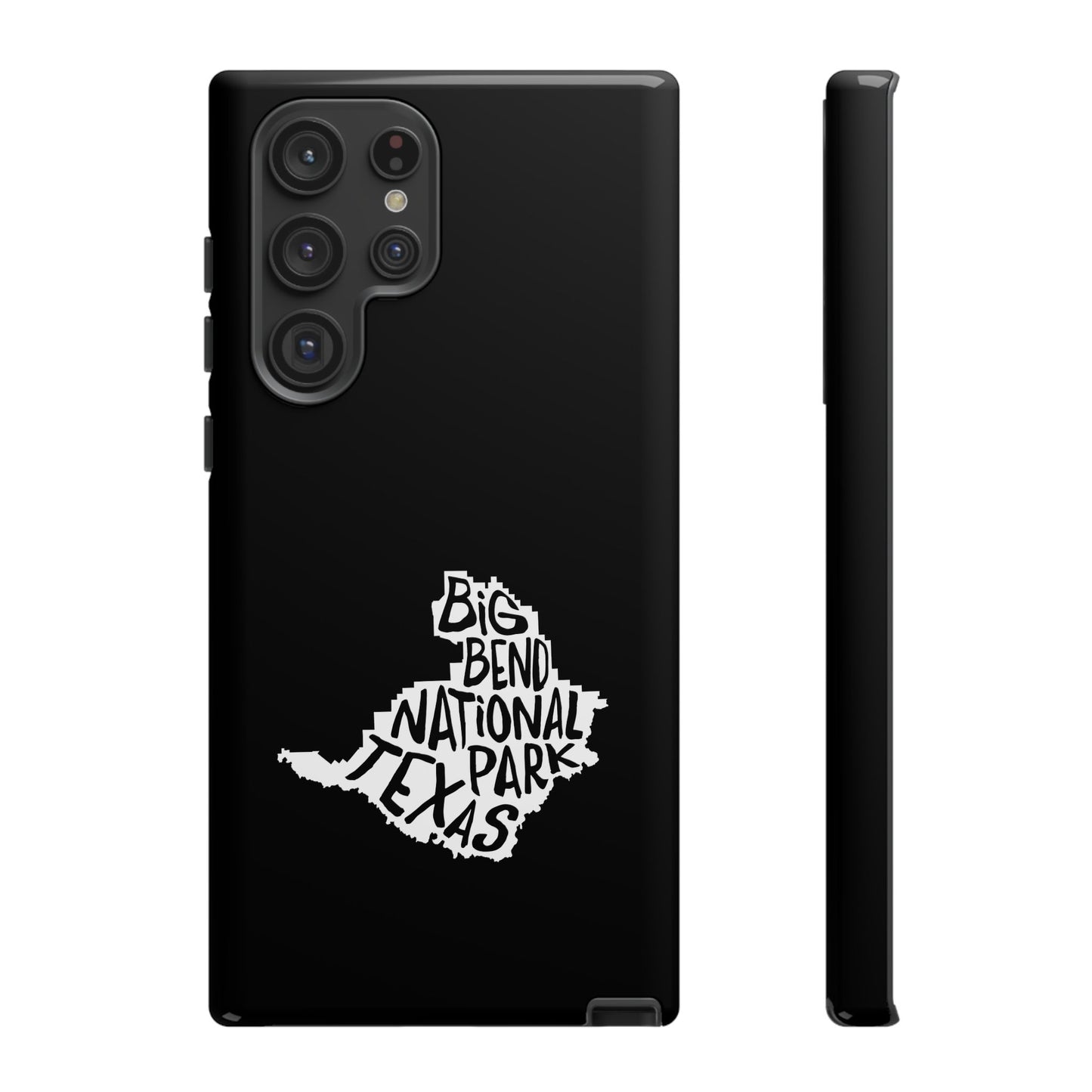 Big Bend National Park Phone Case - Map Design