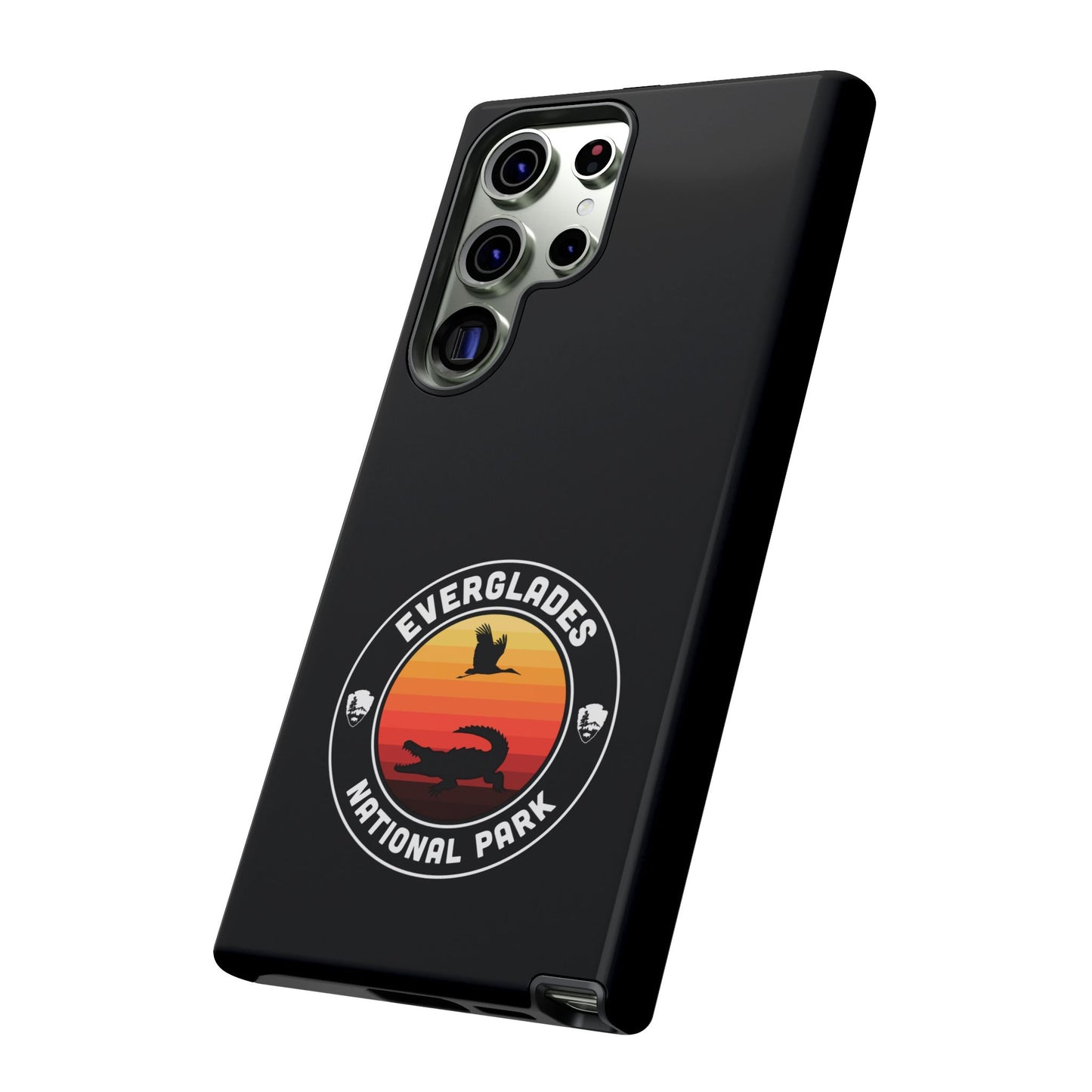 Everglades National Park Phone Case - Round Emblem Design