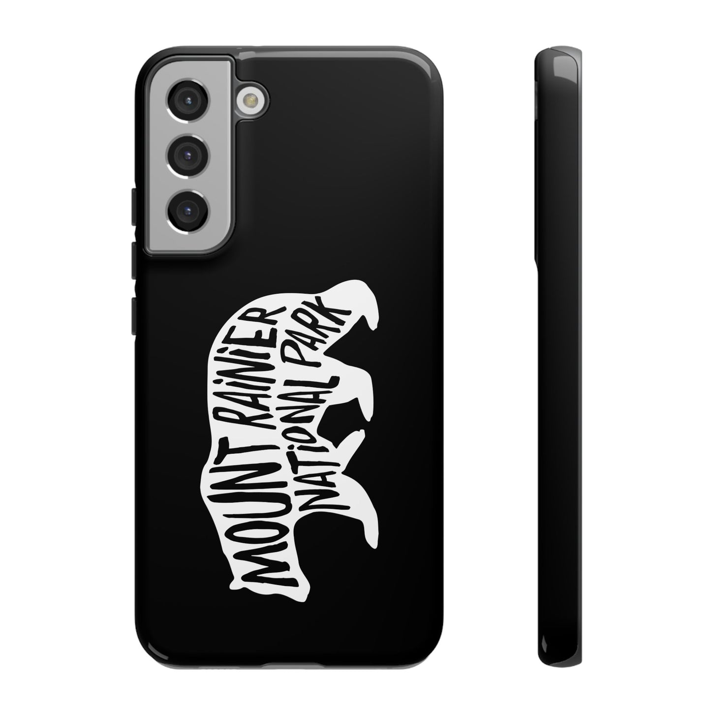 Mount Rainier National Park Phone Case - Black Bear Design