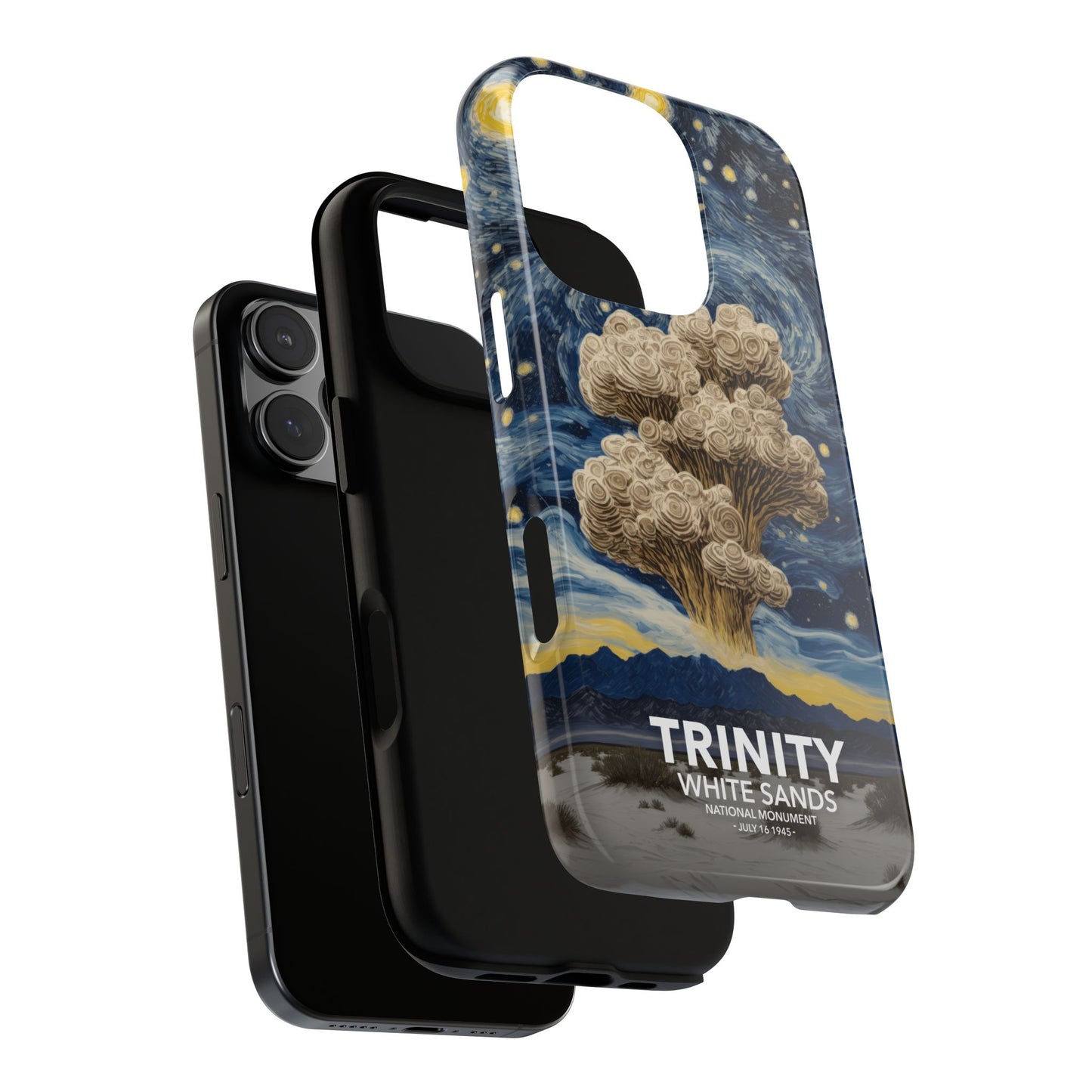White Sands National Park Phone Case - Starry Night Trinity Test