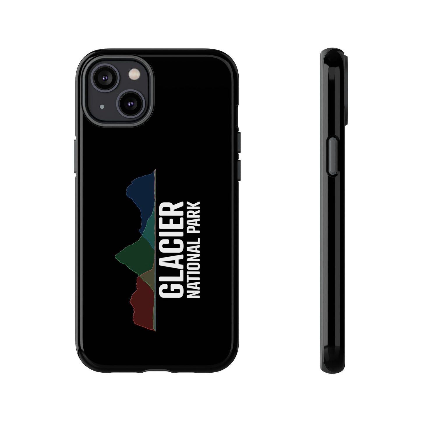 Glacier National Park Phone Case - Histogram Design