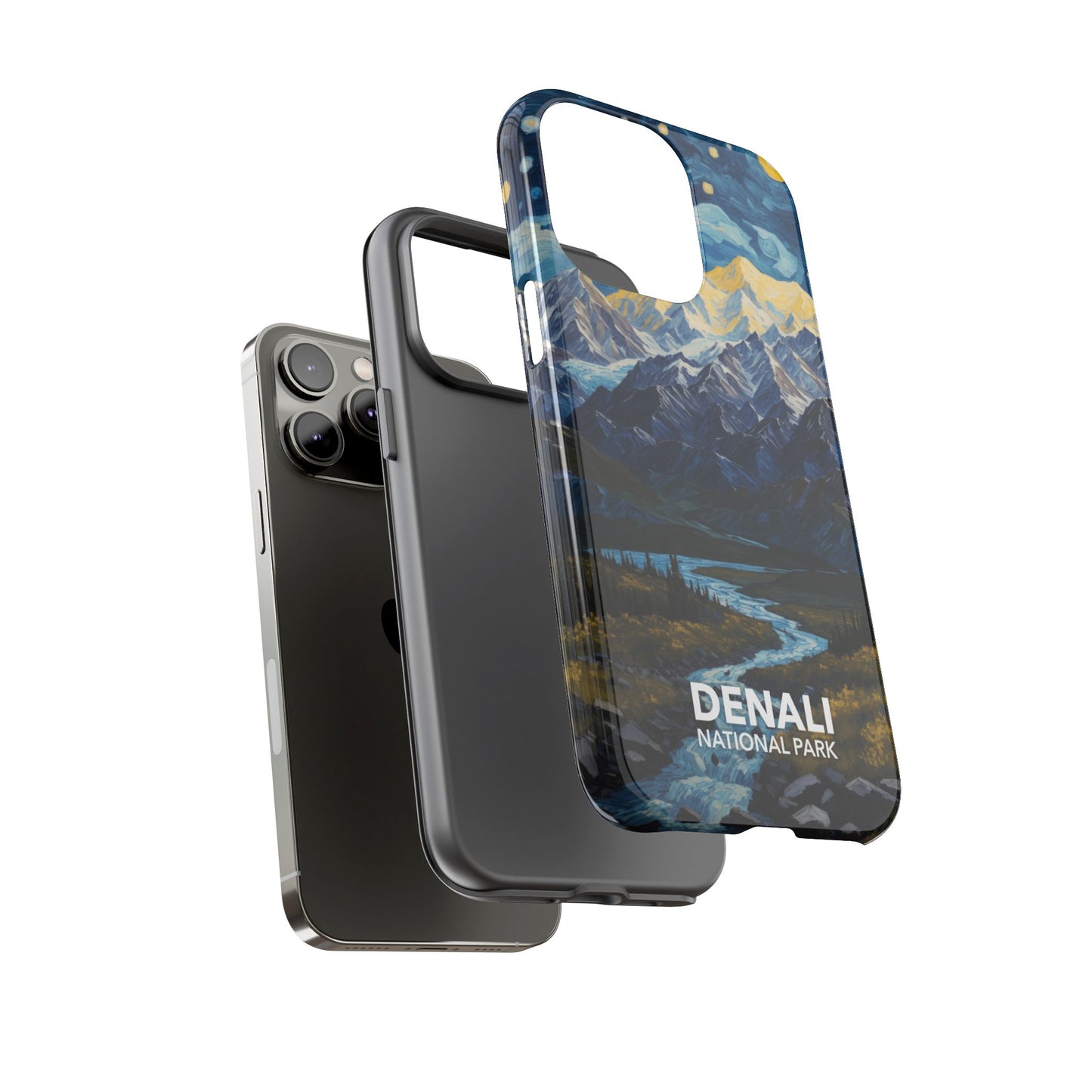 Denali National Park Phone Case - Starry Night