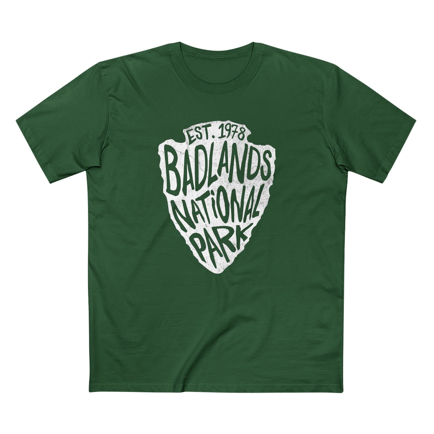 Badlands National Park T-Shirt - Arrowhead Design