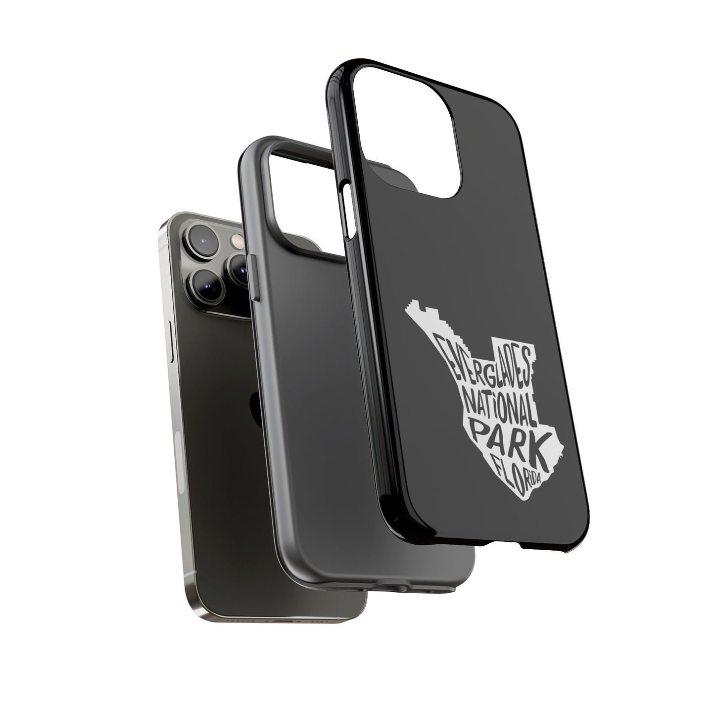 Everglades National Park Phone Case - Map Design