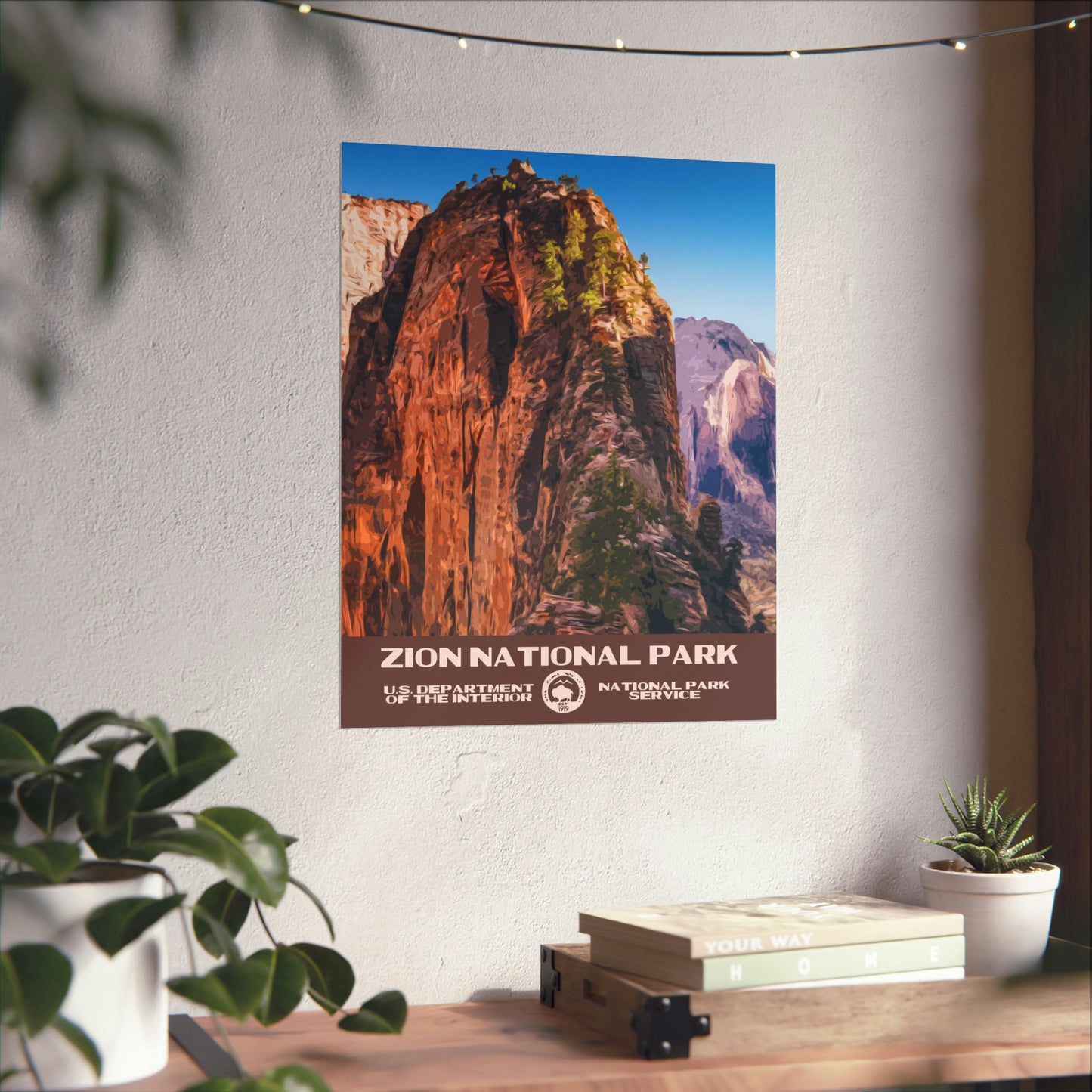 Zion National Park Poster