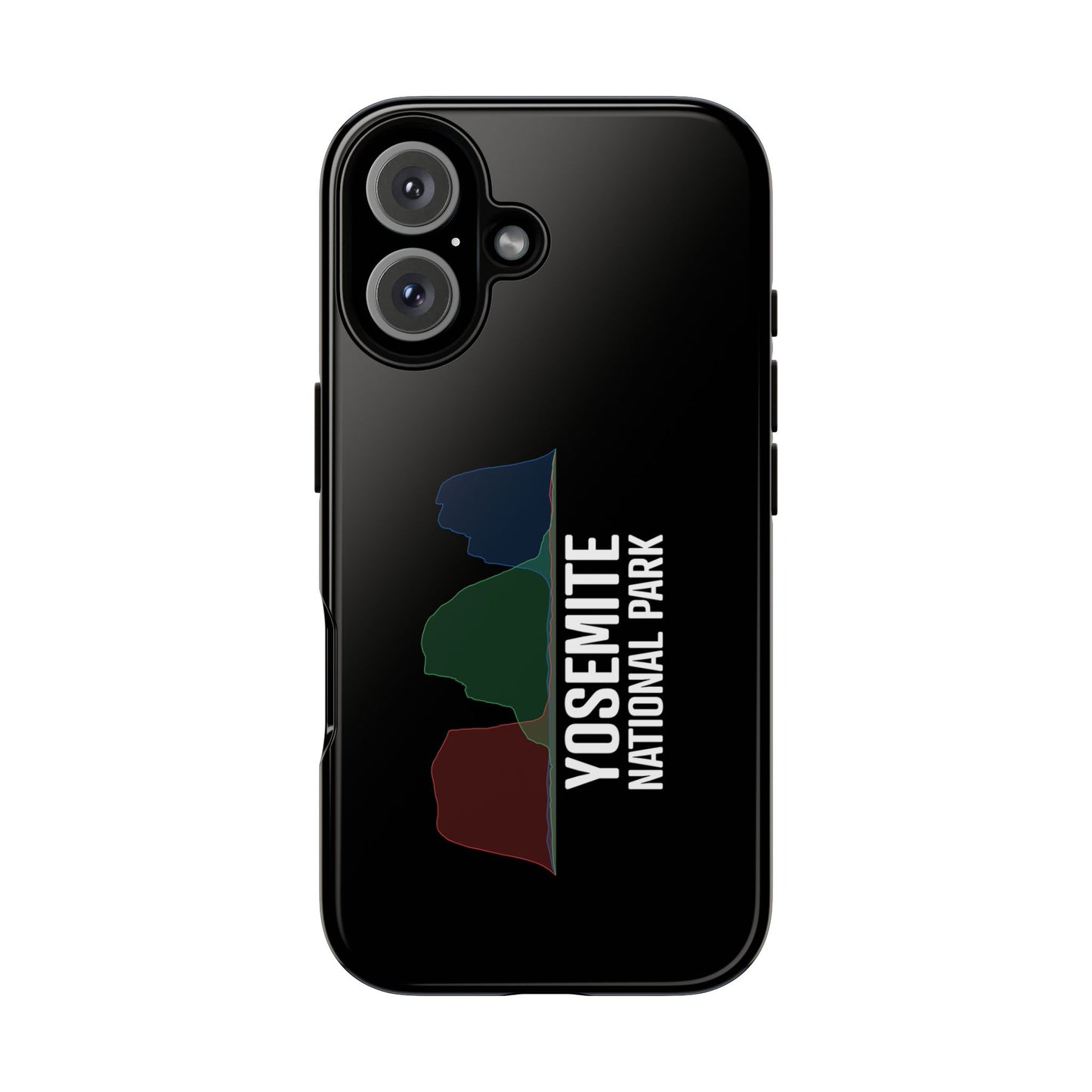 Yosemite National Park Phone Case - Histogram Design